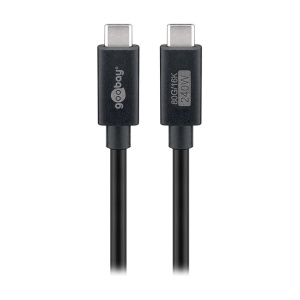 Goobay USB4 2.0 Kabl Type-C na Type-C 1.2m 80Gbps 240W 16K - Brzi Punjač i Prenos Podataka - Img 2