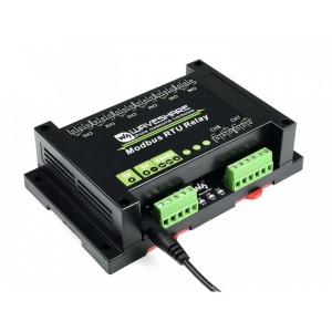 Industrijski Modbus RTU 8-Kanalni Relej Modul za DIN Šinu RS485 - Img 4