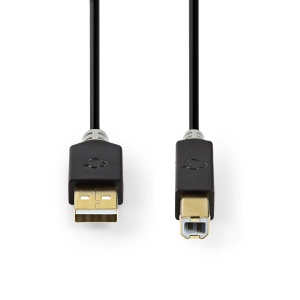 Kabl USB-A M-USB-B M 480Mbps 2.0m