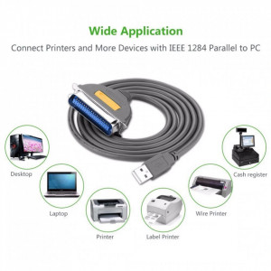 Kabl USB2.0 A muški-IEEE1284 Parallel - Img 4