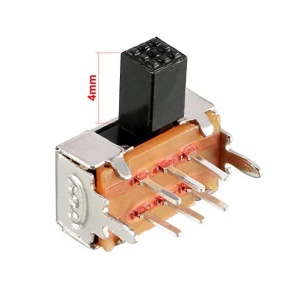 Klizni Prekidač Horizontalni SK-22D02 2P2T 6-pin 2-pozicije - Img 2