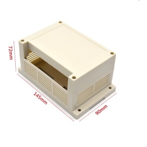 Kutija plastična 145x90x72mm IP54 za DIN šinu bela - Img 3