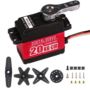 LD-27MG Digitalni Servo Motor 20kg – 270 Stepeni Metalni Zupčanici za Robotsku Ruku - Img 9
