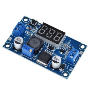 LM2596 DC-DC step-down konvertor napona sa displejom (4V-40V do 1.25V-37V 3A) - Img 2