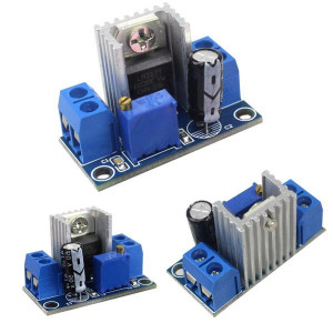 LM317 DC-DC Step Down Buck Podesivi Regulator Napona sa Hladnjakom Modul (1.2V-37V 1.5A) - Img 8