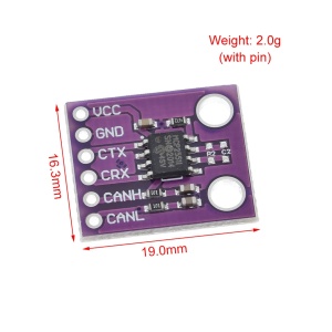 MCP2551 CAN Bus Transceiver Modul - High Speed CAN Komunikacija - Img 3