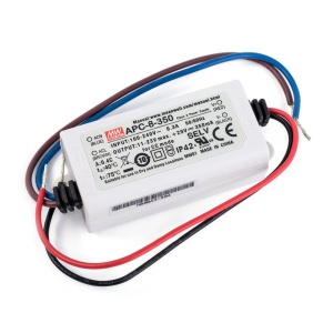 Mean Well APC-8-350 LED Napajanje 8W 350mA 11-23V DC Konstantna Struja