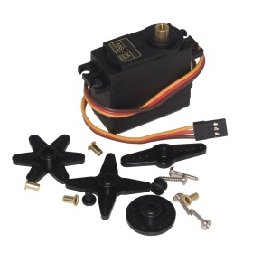 MG995 Servo Motor 360 Stepeni - Metalni Zupčanici (High Torque) - Img 2