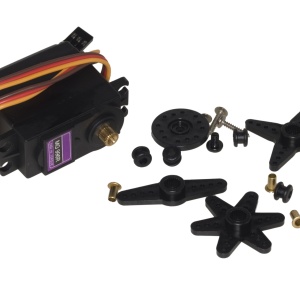 MG996R Digitalni Servo Motor 180° - Metalni Zupčanici, Visoki Obrtni Moment - Img 3