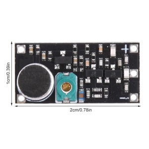 Minijaturni FM Predajnik 88-115MHz - Bežični Audio Modul sa Mikrofonom - Img 6