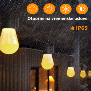 Niz LED sijalica 15 komada 15m sa daljinskim - Img 3