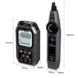 NOYAFA NF-8509 2-u-1 Tester mrežnih kablova i Digitalni Multimetar – PoE, TDR, NCV - Img 8