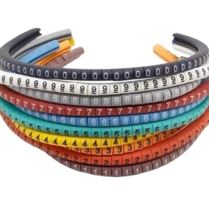 Oznake (Markeri) za kablove u boji 0-9 (1mm²–3mm²) – Komplet 500 komada