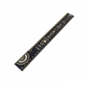 PCB Lenjir 25cm (10") - Multifunkcionalni Inženjerski Alat sa SMD Referencama - Img 2