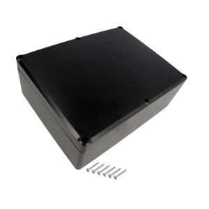 Plastična kutija za elektroniku Kradex Z90 crna (174x224x80mm) - višenamensko ABS kućište