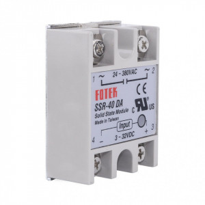 Poluprovodnički Solid State Relej Fotek SSR-40 DA 40A (3-32VDC / 24-380VAC) - Img 2