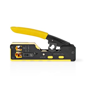 Profesionalna Krimp Klešta za RJ45, RJ12 i RJ11 – Pass-Through Alat za Cat5, Cat6 i Cat7 - Img 2