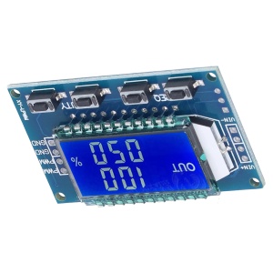 PWM Generator Signala XY-LPWM 1Hz-150kHz sa LCD Ekranom - Digitalni Generator Impulsa i Frekvencije - Img 3