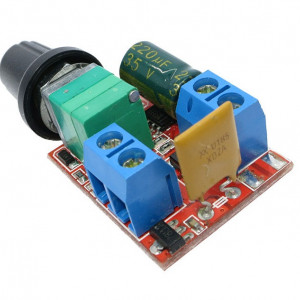 PWM Regulator Brzine DC Motora 3V-35V 5A 90W - Img 2