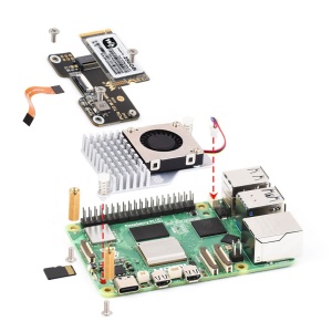 RaspberryPi 5 PCIe na M.2 adapter NVMe - Img 6