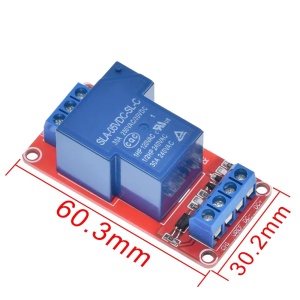 Relej Modul 5V 30A sa Optokoplerom (1 Kanal) SLA-05VDC-SL-C za Arduino - Img 4