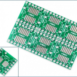SMD na DIP Adapter Pločica SOP14 / SSOP14 (1.27mm / 0.65mm) - Img 3