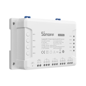 SONOFF 4CH Pro R3 Pametni WiFi / RF Prekidač 4 Kanala - za Roletne, Kapije i Svetlo - Img 1
