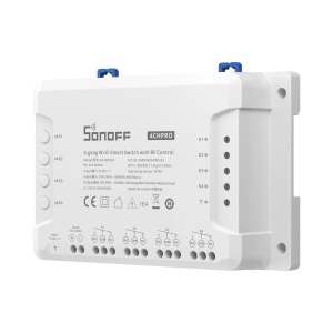SONOFF 4CH Pro R3 Pametni WiFi / RF Prekidač 4 Kanala - za Roletne, Kapije i Svetlo - Img 11