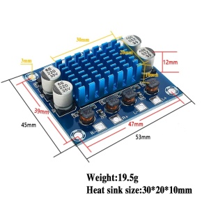 Stereo audio pojačalo 2x30W XH-A232 - Img 4