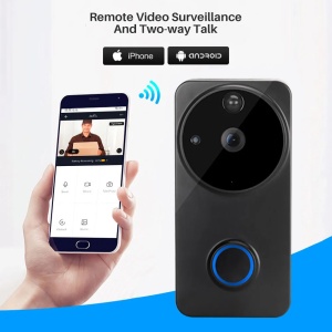 Tuya Smart WiFi Video Zvono 1080P Full HD-Bežična Kamera sa Noćnim Modom i PIR Senzorom - Img 3