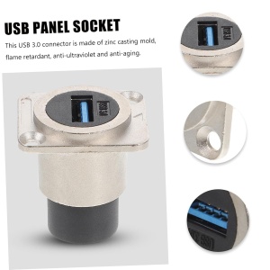 USB 3.0 Panel Mount Konektor D-Tip (Ženski na Ženski) - Img 7