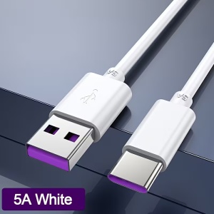 USB Type-C Kabl 5A Super Fast Charge – Brzi Punjač za Huawei, Samsung, Xiaomi - Img 3
