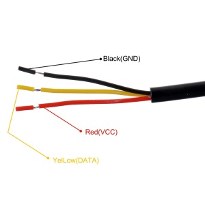 Vodootporni DS18B20 Senzor Temperature sa Adapterom za Arduino - Img 4