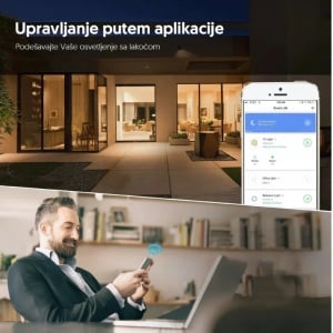 WiFi smart LED kontroler RGBW 216W - Img 3