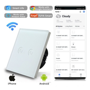 WiFi smart prekidač svetla WFPS-N02/WH - Img 3