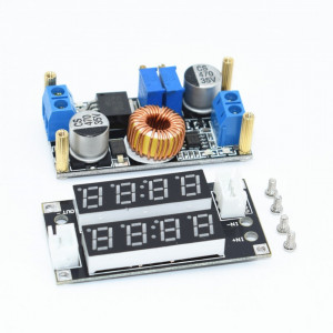 XL4015 Step-Down Modul 5A sa LED Displejom - Podesivi Pretvarač Napona sa Voltmetrom i Ampermetrom - Img 3