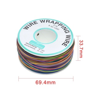 Žica za šemiranje (Wire Wrapping) AWG30 Višebojna – Kalem 265m - Img 7