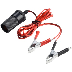 Adapter Akumulator na Utičnicu Auto Upaljača 12V/24V sa Štipaljkama - Img 1