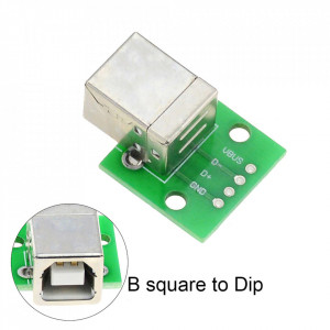 Adapter pločica sa ženskim USB B konektorom