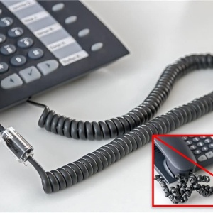 Adapter protiv uvrtanja telefonskog kabla - Detangler (360° rotacija) - Img 2