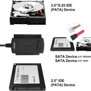 Adapter USB2.0-SATA/IDE 2.5"/IDE 3.5" - Img 5