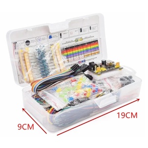 Arduino Set Elektronskih Komponenti 458 u 1 sa Prototipskom Pločom (830 tačaka) - Img 3