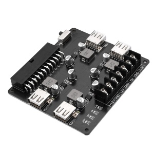 ATX Adapter Modul za Napajanje sa 4x USB Brzo Punjenje (3.3V-12V) - Adapter Ploča za Računarsko Napajanje - Img 8