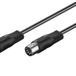 Audio i MIDI kabl 5-pinski DIN (muški - muški) - 1.5m