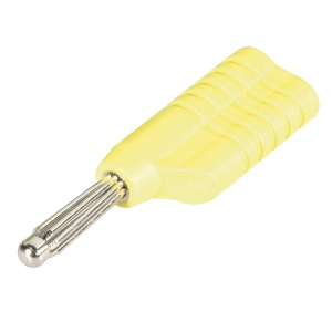 Banana 4mm S4041 žuta