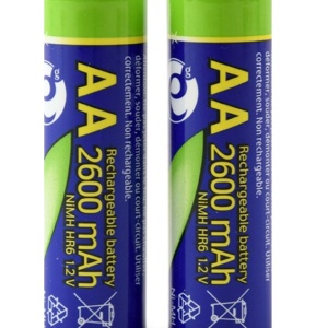 Baterija punjiva NiMh AA 1.2V 2600mAh ENERGENIE blister 2/1 - Img 2