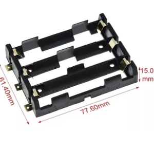 Baterijsko kućište 3x18650 SMD - Img 2