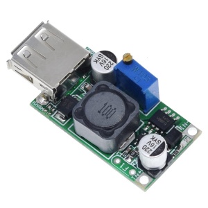 DC-DC Boost Converter Step-Up modul 2V-6V na 3.3V-9V 2A sa USB izlazom - Podesivi Step-Up naponski regulator za Li-ion baterije - Img 6