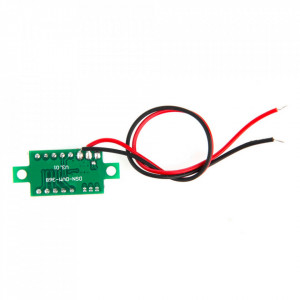 Digitalni mini ugradni voltmetar DC 4.5-30V - Zeleni LED - Img 4