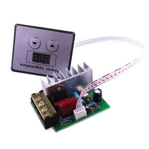 Digitalni regulator brzine AC motora i napona 220V 4000W sa displejem - Img 3